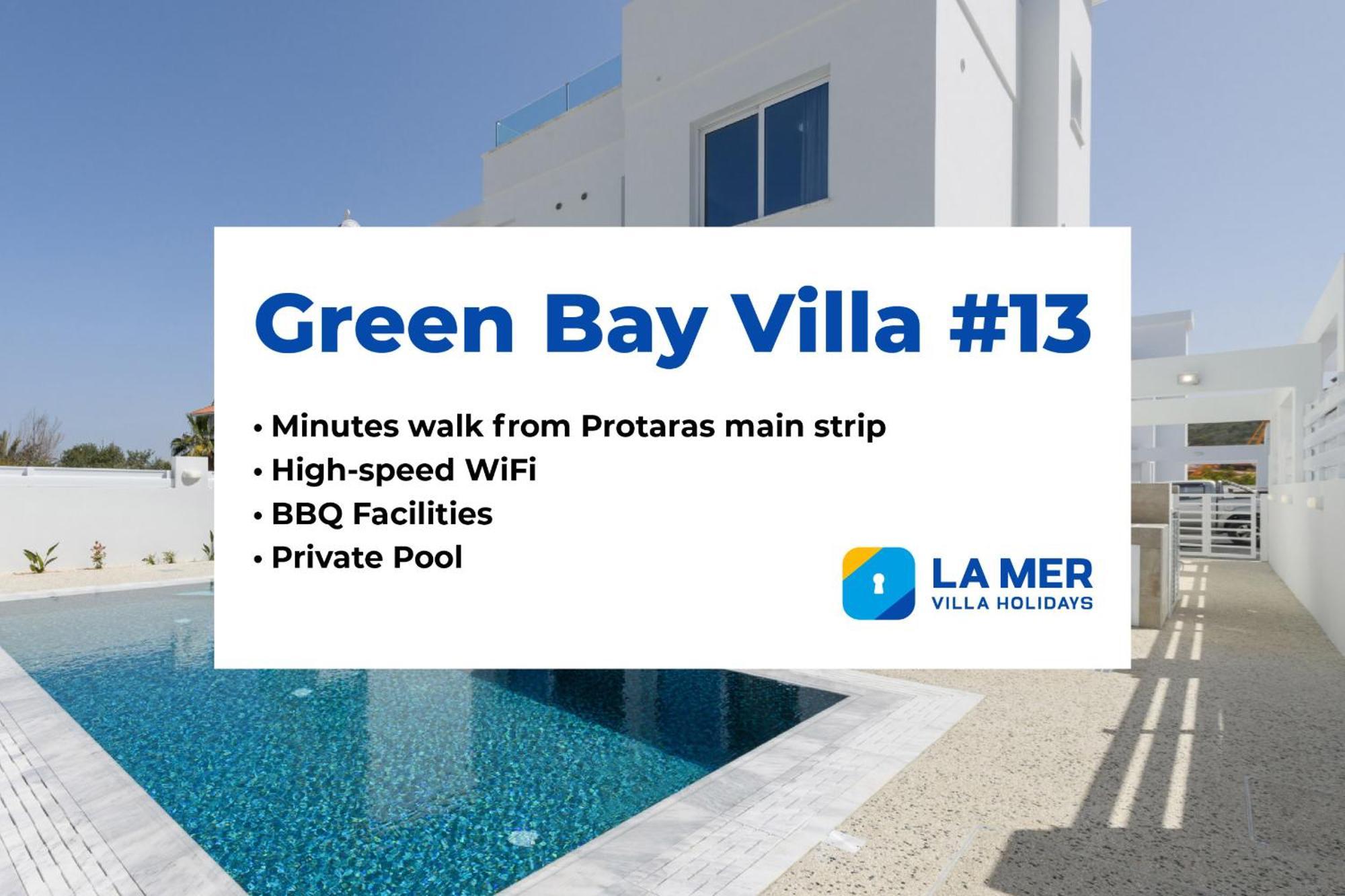 Green Bay Villa #13 Protaras Bagian luar foto